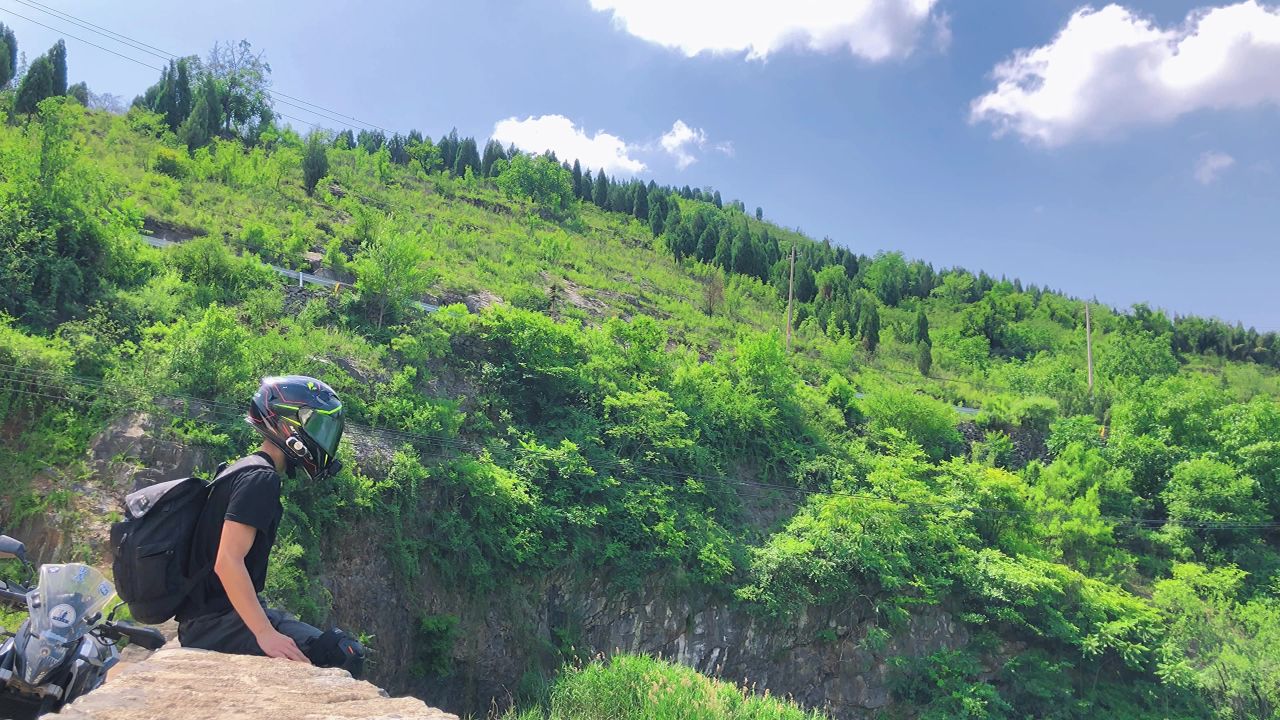 美丽的风景  让我忘记了天气的炎热