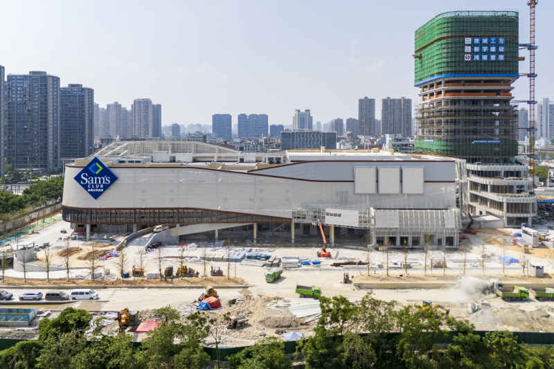 温州山姆会员超市即将完工 5