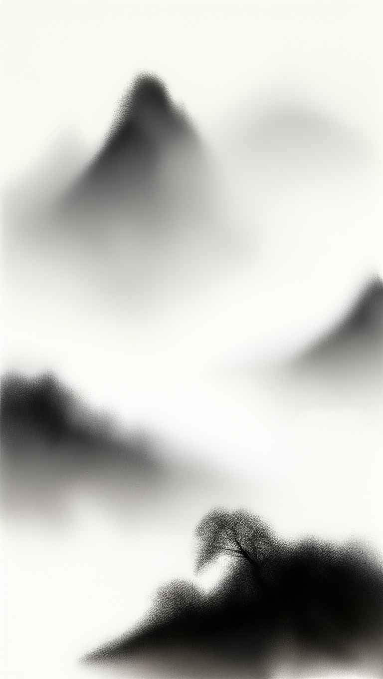 中国山水画淡画 1