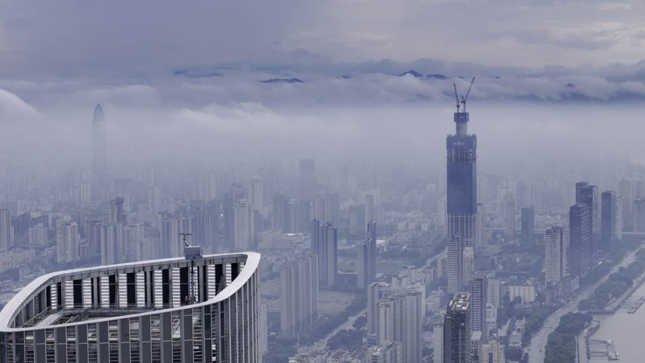 温州雨后云雾 6