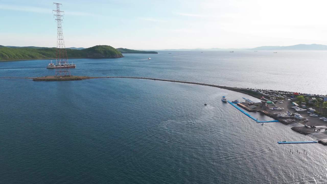 海参崴 航拍素材 1