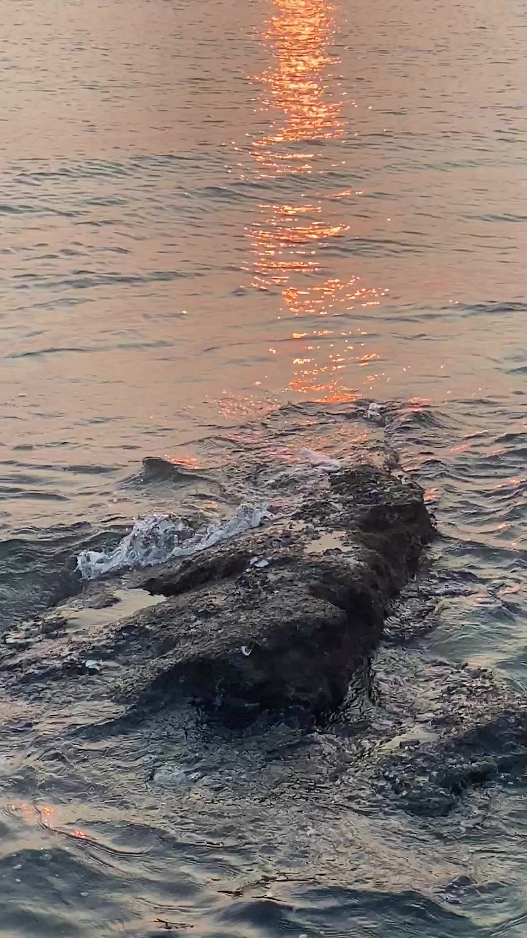 海上日落