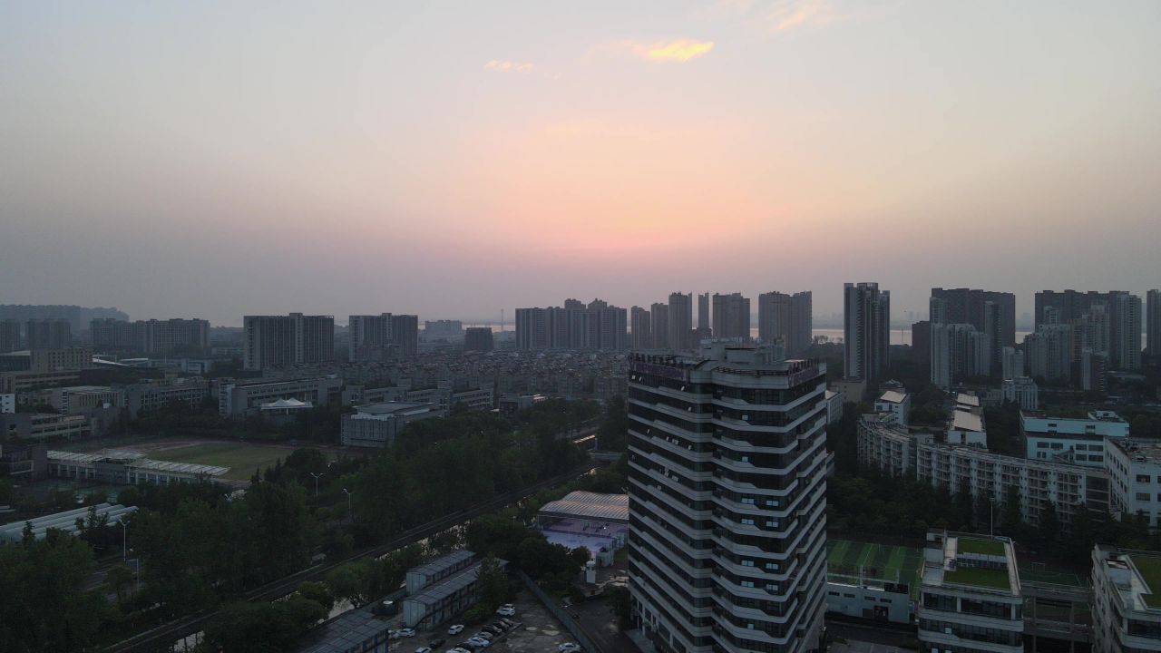 航拍-钱塘区-下沙-夜景-晴天 7