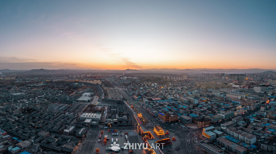 忻州古城全景图 29