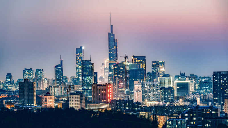 《古都南京夜景》