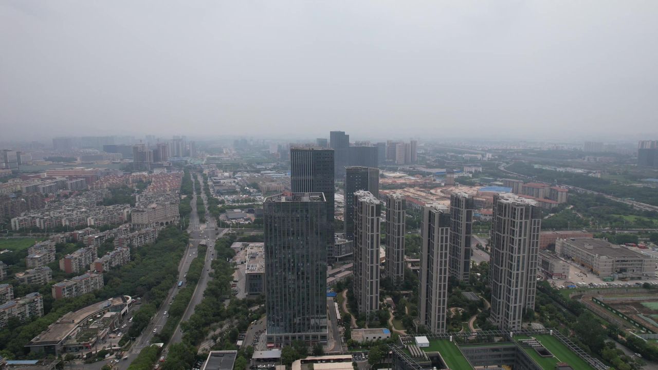 江苏南京城市风光航拍 62