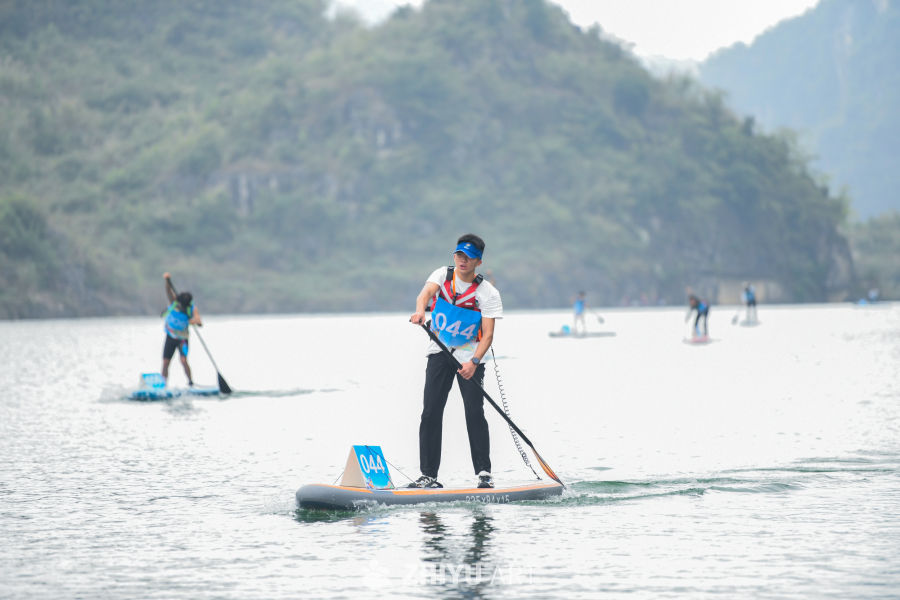 山水间桨板比赛 水上桨板运动 8