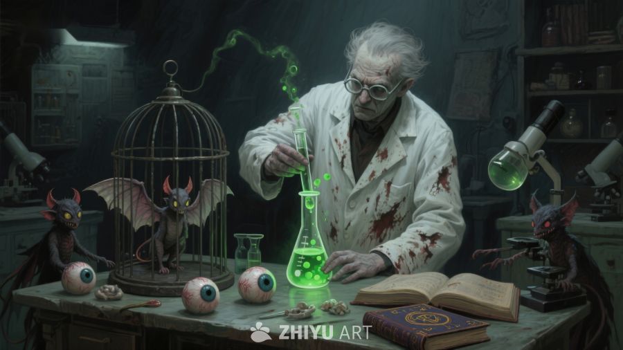 疯狂科学家的神秘实验