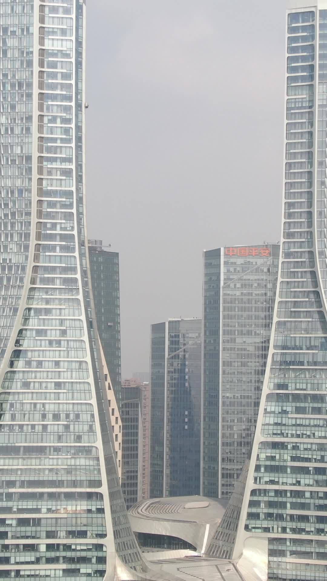 都市摩天楼群