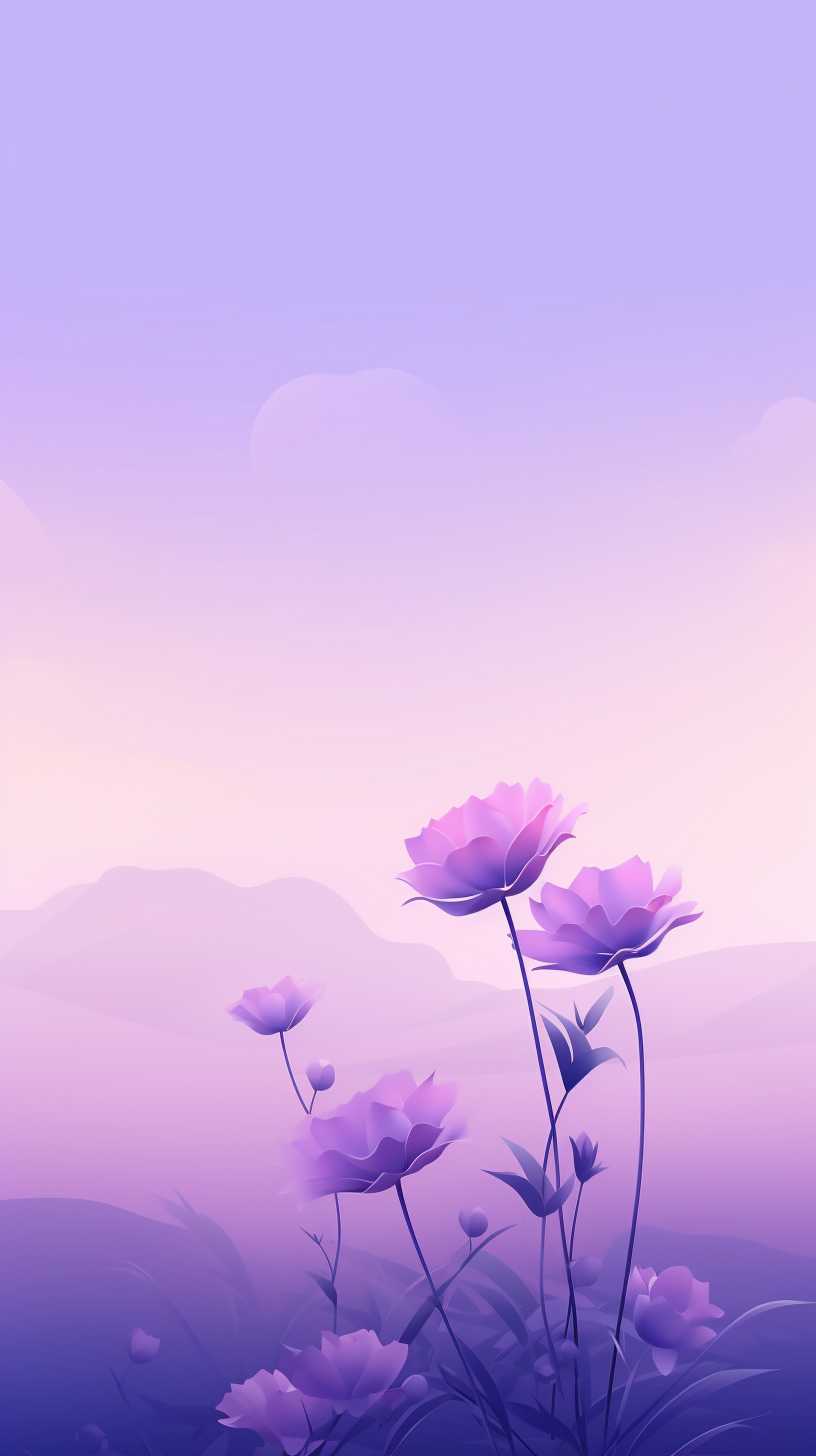 紫色背景艺术图