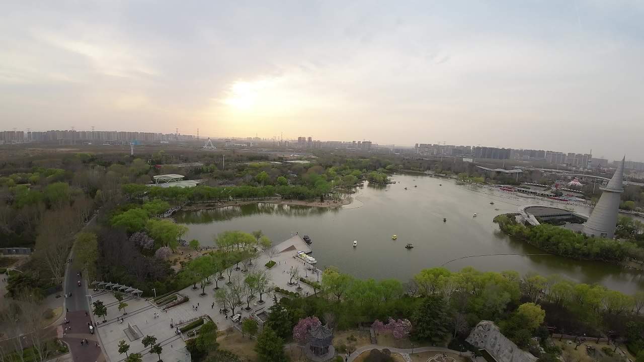 春日公园航拍