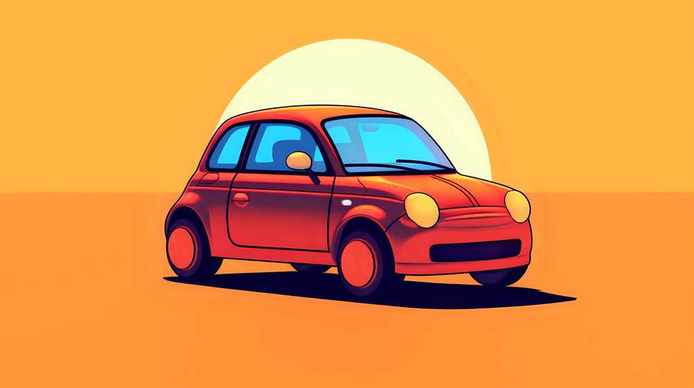 红色滴滴车