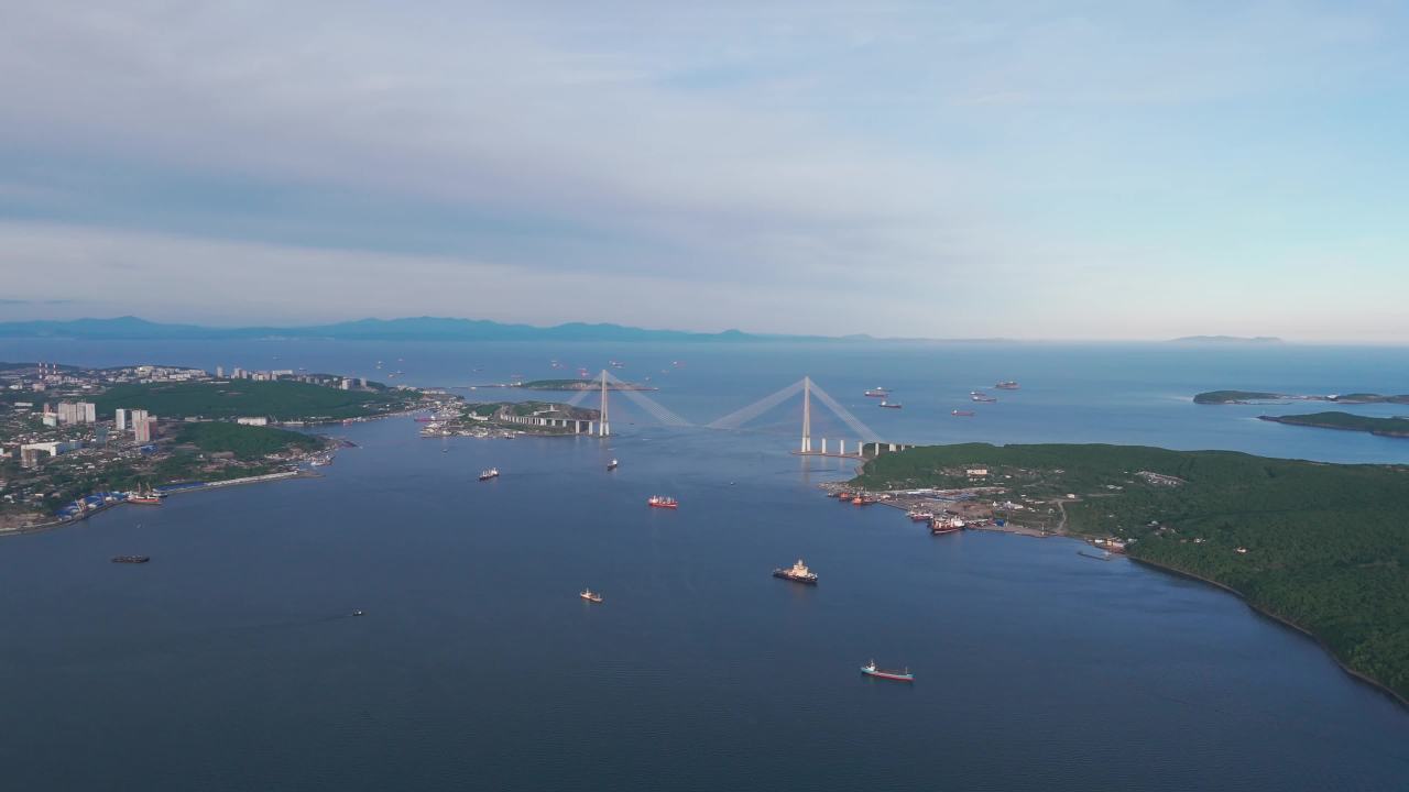 海参崴 航拍素材 12