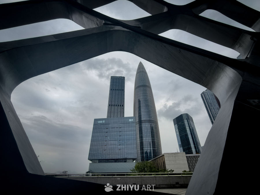 广角镜头的定格