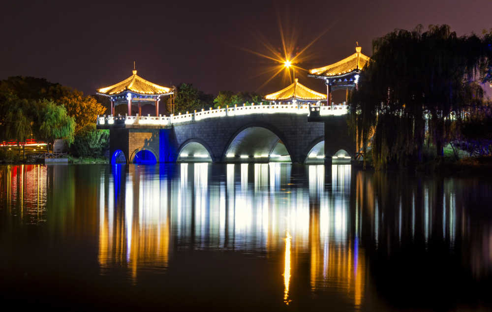 云龙湖之夜