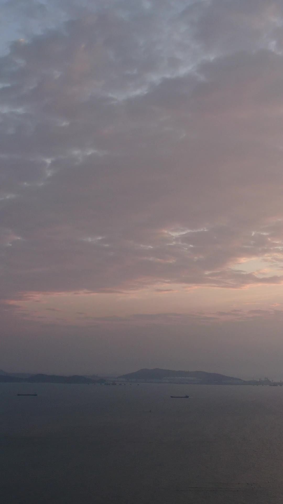 日落海景