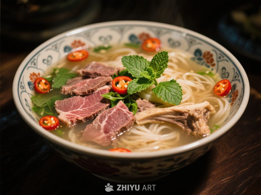 一碗热腾腾的牛肉面 851