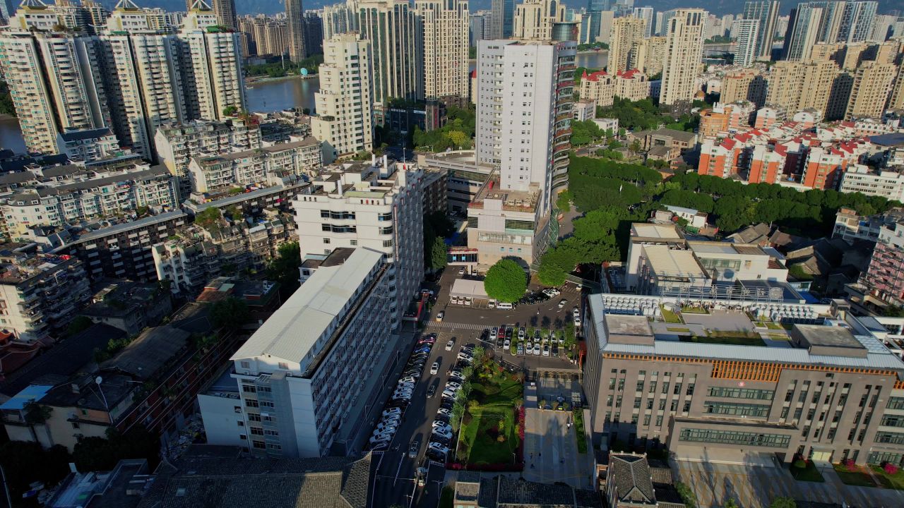 航拍福州市第二医院