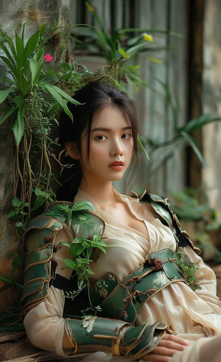 野人美女户外植物 30