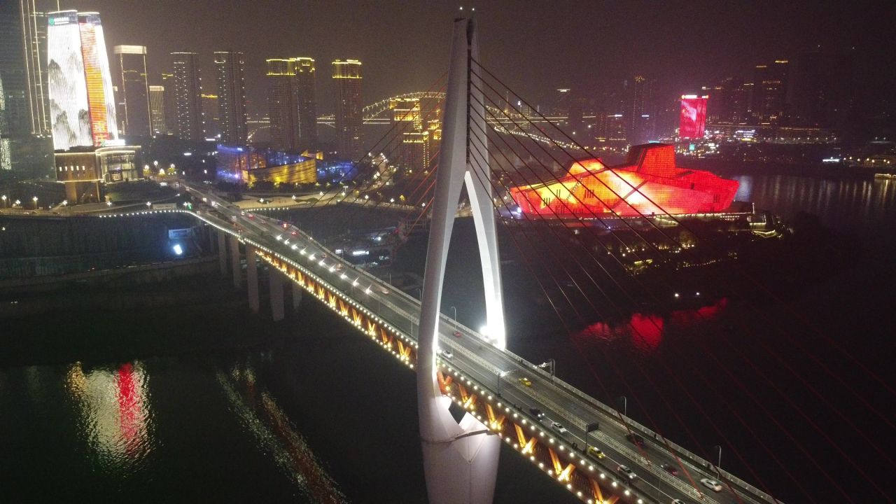 重庆江北区千厮门大桥