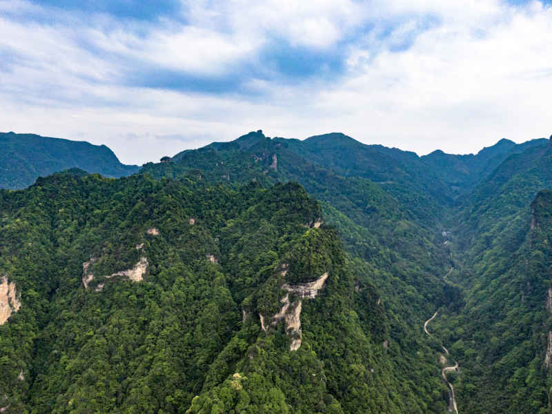 湖南张家界山川地貌