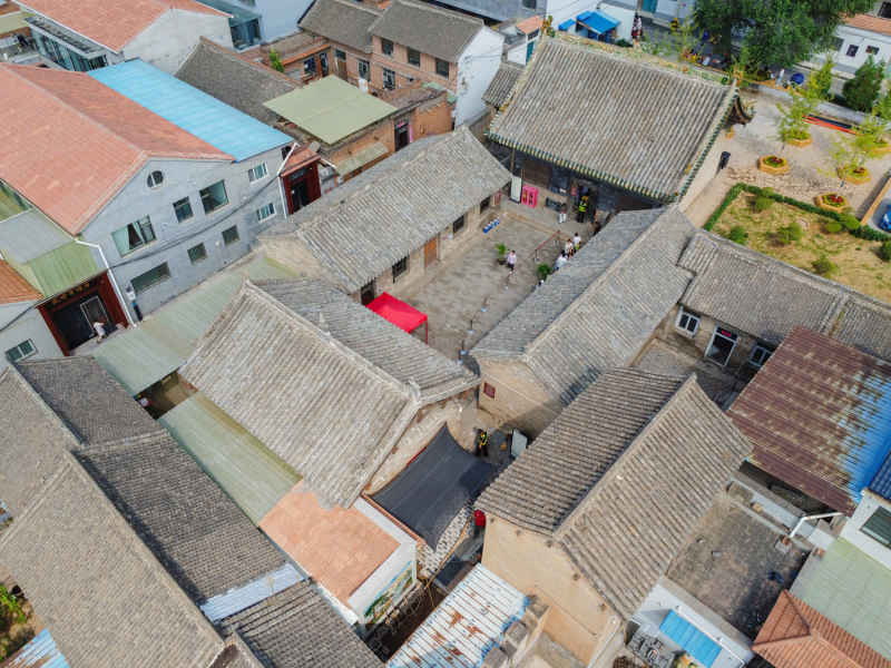 航拍山西晋城古建风光 14