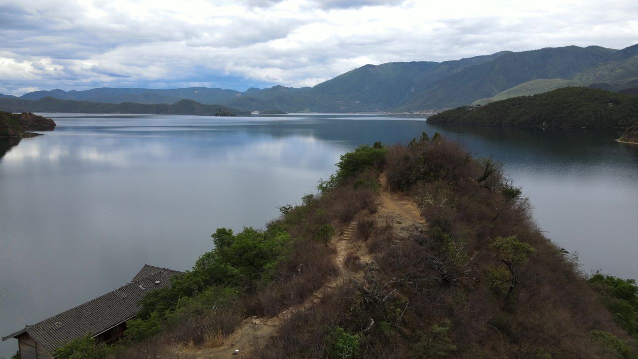 泸沽湖航拍 13