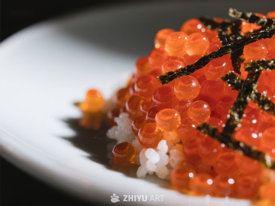 精致鱼子酱配饭 110