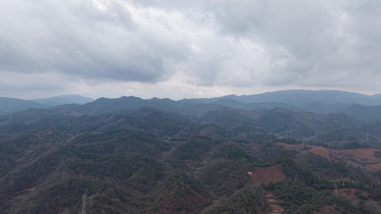 山间云海