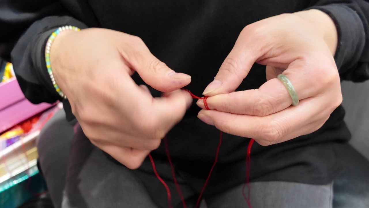编手串 穿绳 15