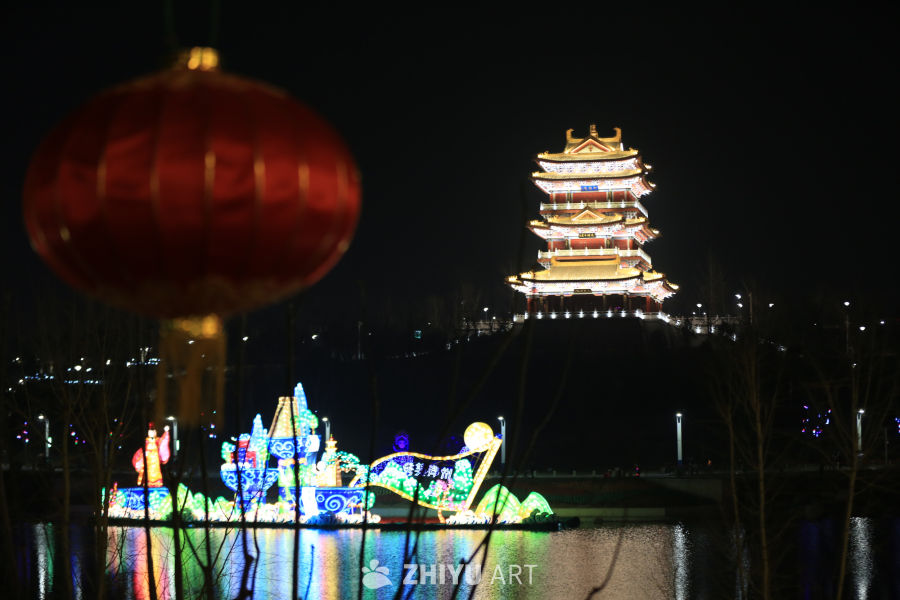 夜幕下的灯火辉煌