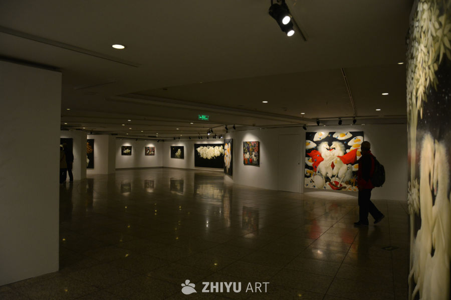 艺术馆的摄影展