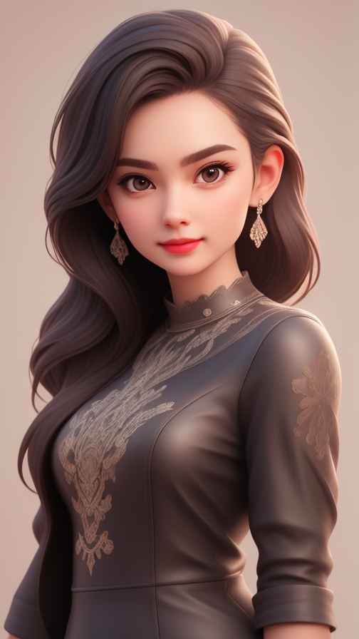 高级感女孩皮衣系列