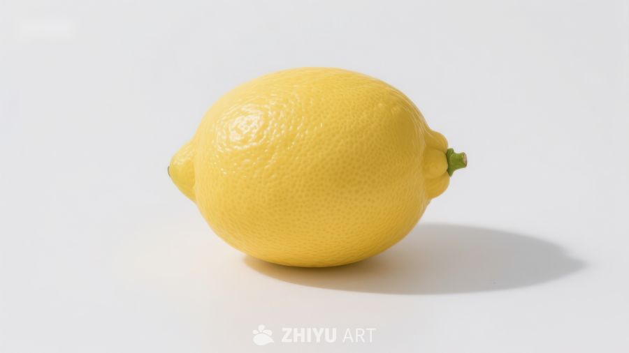 新鲜柠檬静物摄影