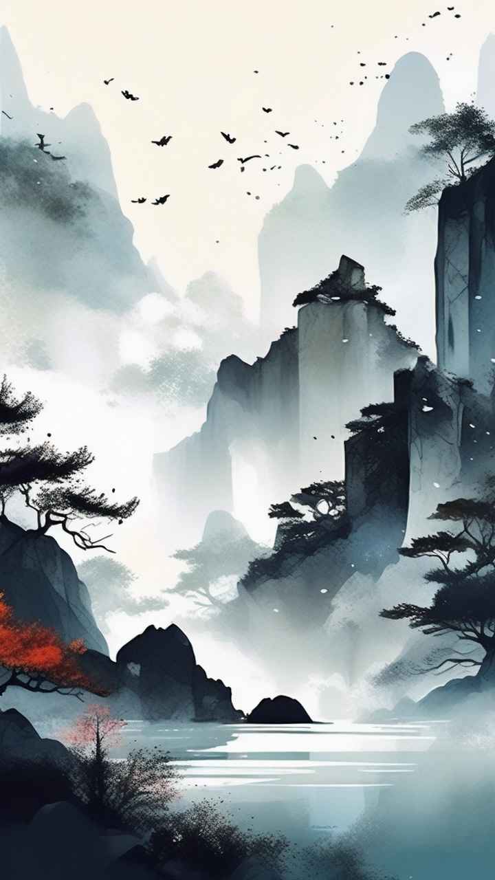 山水插画国风 96