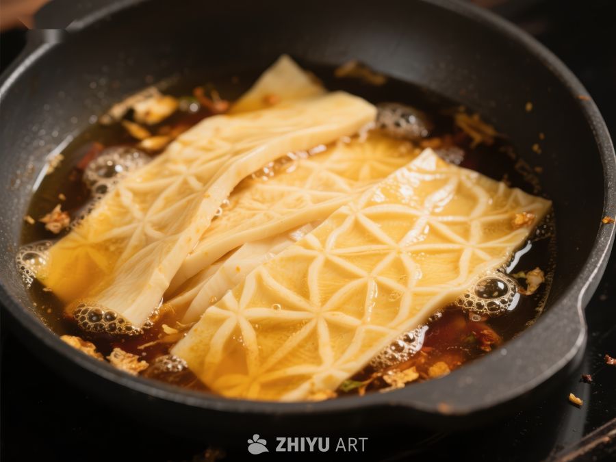 锅中煮制的精美面食 115