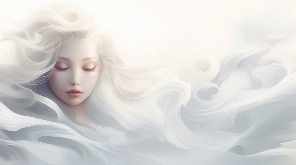 艺术浅白色唯美背景图99