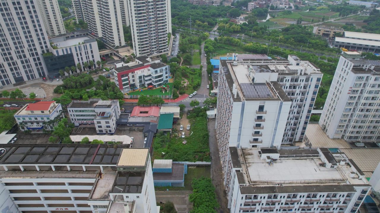 航拍厦门东海学院 7