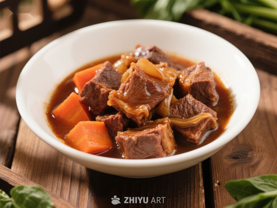 美味牛肉炖胡萝卜 580