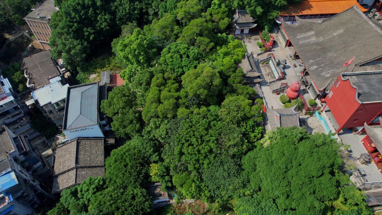航拍福州九仙观景观 9