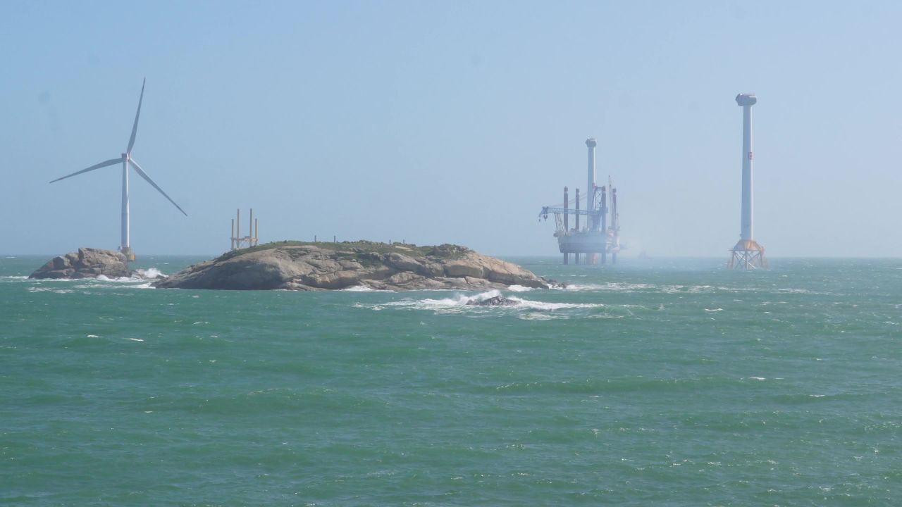 海边风车