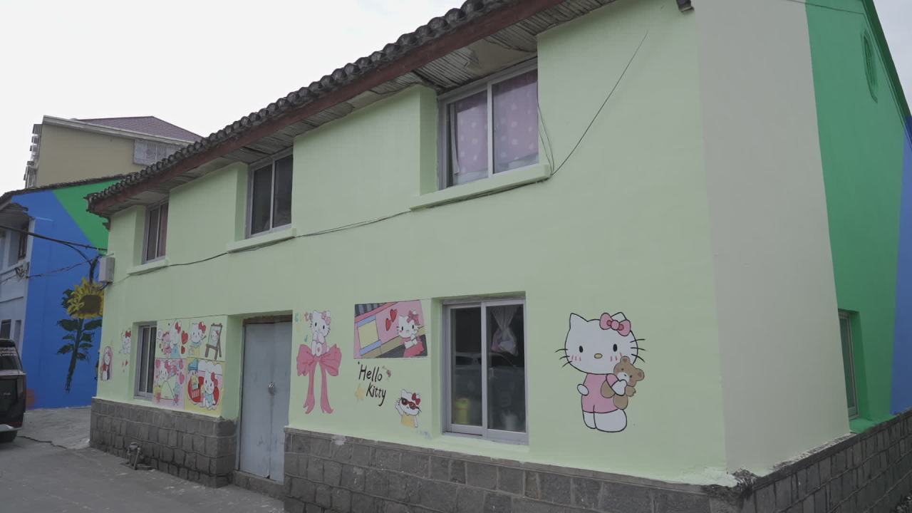 农村房子彩绘 8