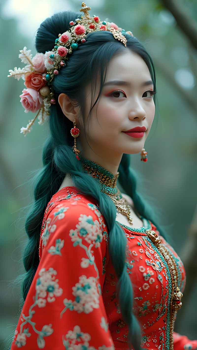 艺术美女新中式主体系列 38