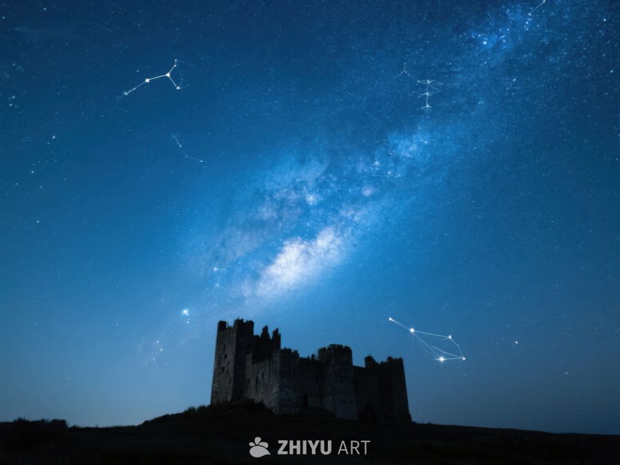 星空下的古老城堡 182
