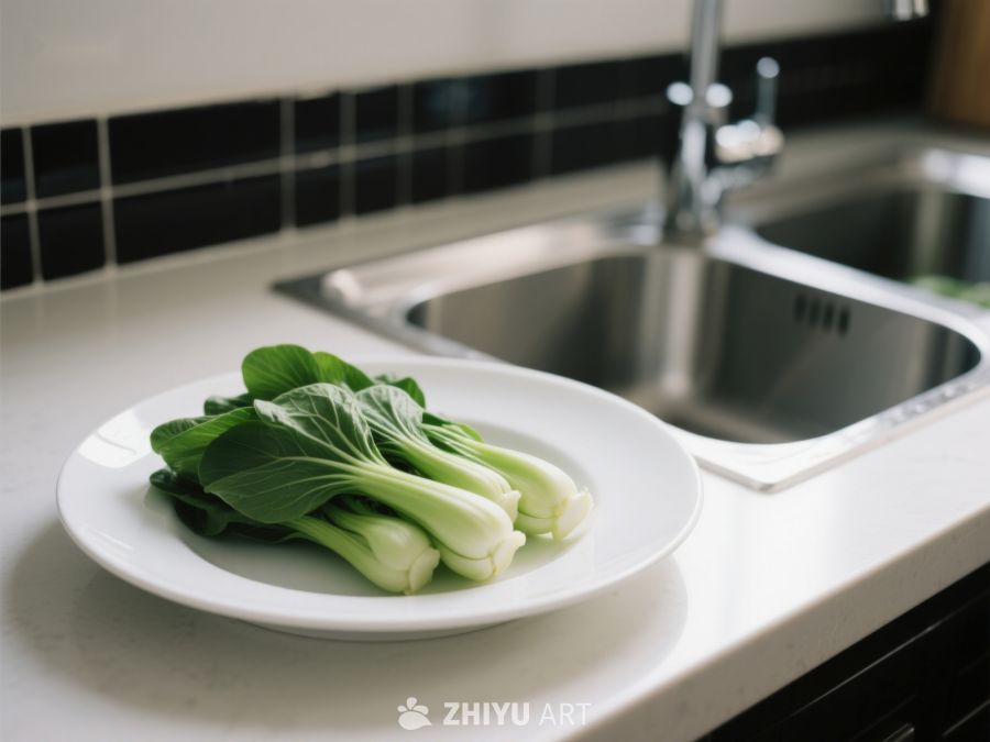 厨房水槽旁的青菜 73