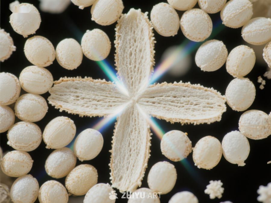 微观世界中的砂轮星与球体 620