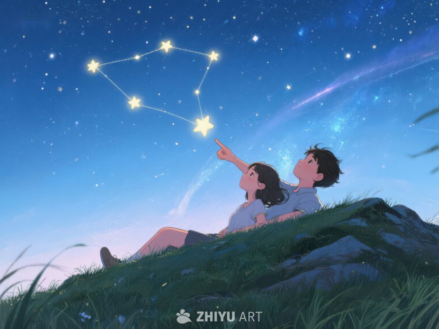 仰望星空的少年少女 949