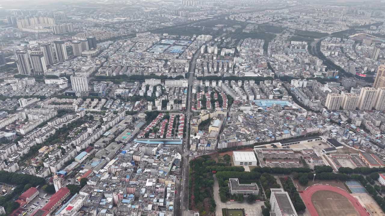 城市全景俯瞰