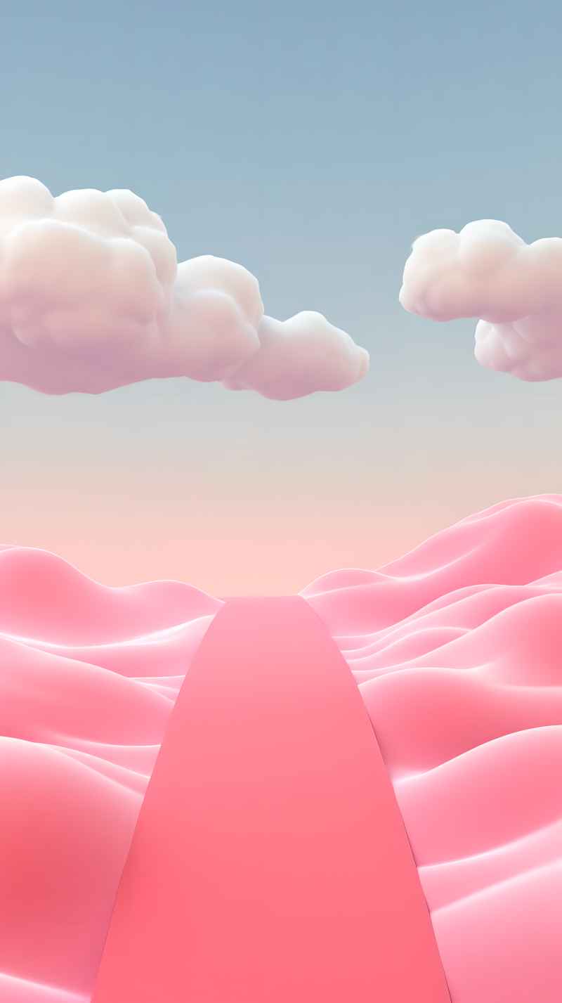 简约背景图唯美粉色 1