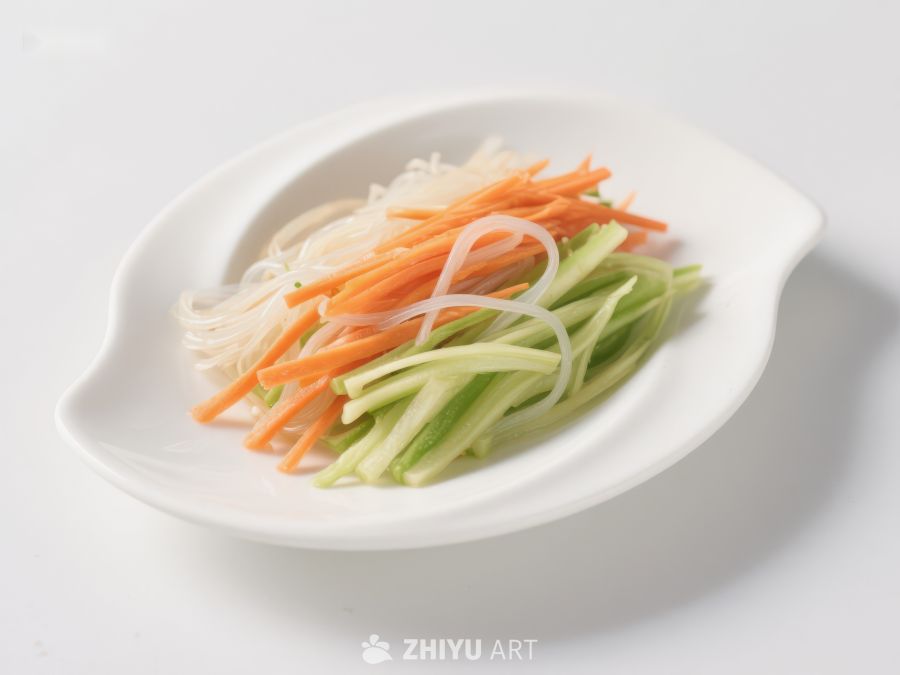 清爽蔬菜丝搭配粉丝 1227